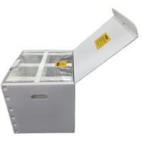 Glacière professionnelle en PP grande capacité, panneau isolant sous vide, pour chaîne du froid, boîte à glace médicale, boîte PPVIP, boîte de transport de vaccins