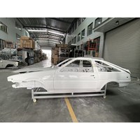 Kit carrosserie AE86 non peint, coque de carrosserie en acier blanc, remplacement pour Corolla Levin Sprinter Trueno