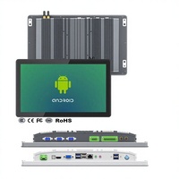 PC industriel tout-en-un 13,3 pouces, design en aluminium encastré sans ventilateur, Wi-Fi/BT intégrés, OS Windows/Linux, indice de protection IP, écran tactile 10 points