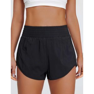 FOXA Short de sport taille haute pour femme, séchage rapide, avec poche, pour la course et l'entraînement en salle de sport - Product Image 2