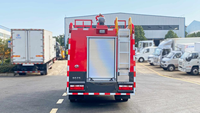 Véhicule de lutte contre l'incendie Dongfeng de 2,5 tonnes avec lance d'incendie PS20, portée du jet de 45 m, double cabine, 5 places