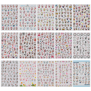 Autocollants pour ongles mignons de dessin animé KT Cat, autocollants 3D pour manucure, appliques Hello Kitty pour la décoration des ongles, vente chaude - Product Image 6