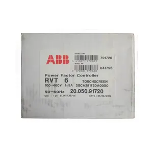 1 قطعة من جهاز تحكم بمُعدل طاقة ABB RVT-6 بجهد 50-60 هرتز جهاز تحكم بالطاقة بنظام RVT-6