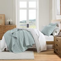 Ensemble de literie avec couette drap de lit couvre-lit ensemble de couvre-lit-technologie de courtepointe-3 pièces taie d'oreiller, couette