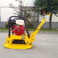Compacteur à plaque vibrante, machine de compactage, moteur Honda 5,5 CV, haute efficacité, compacteur de construction routière, vente rapide