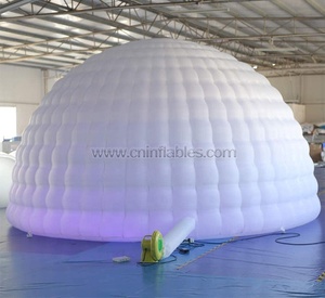 Orient inflatables 5m Đường Kính LED chiếu sáng <span class=keywords><strong>Inflatable</strong></span> <span class=keywords><strong>Dome</strong></span> <span class=keywords><strong>marquee</strong></span> lều không khí Lều tuyết lều cho tổ chức sự kiện - Product Image 4