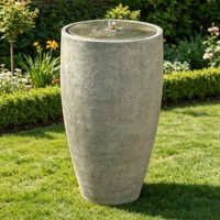 Urne en marbre blanc avec bordure tressée et relief en corde, jardinière sur piédestal à nervures de melon pour la décoration paysagère des cours et jardins de villas