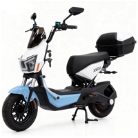 Nouvelle Moto Électrique 1000W à Pneus Larges et Épais, Conçue par une Usine Chinoise, Très Demandée, Exportée vers la Bolivie
