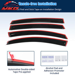 Pour Subaru Impreza 12-16 & 13-17 XV Crosstrek Pare-soleil de fenêtre en acrylique, lot de 4 pièces - Product Image 5