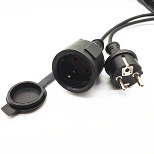 Châu Âu VDE Chứng Nhận Chiếu Sáng E26/<span class=keywords><strong>E27</strong></span> Ngoài Trời Thời Tiết Treo Ổ Cắm Đèn Dây - Product Image 4