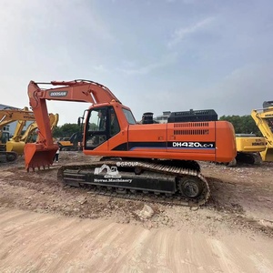 Excavadora de cadenas Doosan DH420LC-7 usada, excavadora hidráulica pesada de 42 toneladas con cazo reforzado - Product Image 1