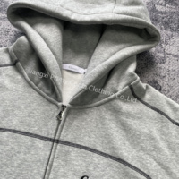 MH1203 sweat à capuche zippé avec broderie personnalisée sweat à capuche pour homme sweat-shirt unisexe en coton polaire de haute qualité, surdimensionné et lourd