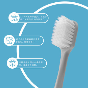 แปรงสีฟัน MORLIDO แปรงสีฟันขนนุ่มสำหรับผู้ใหญ่ 8 ชิ้น - Product Image 2