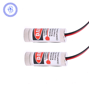 Module de <span class=keywords><strong>Diode</strong></span> Laser rouge, lot de 2, 12mm, 650nm 50mW, en laiton, 3-4.5V, avec <span class=keywords><strong>pilote</strong></span> et câble - Product Image 3