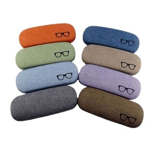 Vente en gros d'étuis à lunettes rigides surdimensionnés et colorés pour lunettes de myopie, avec logo client, grande taille - Product Image 3