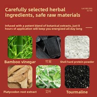 Patch pour les pieds à l'armoise naturelle - Patch chauffant aux herbes pour la relaxation nocturne
