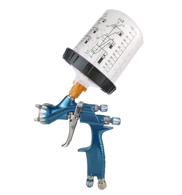 HVLP Воздушный пистолет-распылитель сопло 1,0-3,0 мм гравитационный тип автоматический очистка пистолет-распылитель