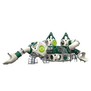 New outdoor playground price plastic slides children slide amusement kid fitness equipment