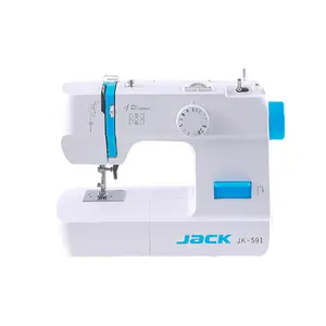 JACK JK-591-Mini máquina de coser eléctrica portátil para el hogar, nuevo, de alta calidad, Manual