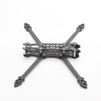Advanced 5 Inch FPV Cinematic Drone Frame 3K Carbon Fiber Lightweight Chassis for Smooth Freestyle Flying and HD Recording