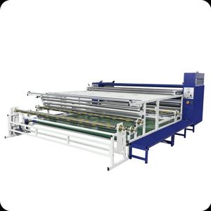 Machine de transfert par sublimation à tambour luxueuse de 610 mm, largeur 3,5 m, double couche, pneumatique, impression par transfert thermique grand format - Product Image 1
