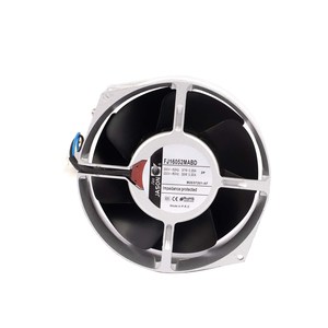 Ventilateur de refroidissement mural axial AC 172 mm 230 V, pales ovales en fonte 172x150x55 mm, débit d'air élevé 271 CFM, double roulement à billes - Product Image 4