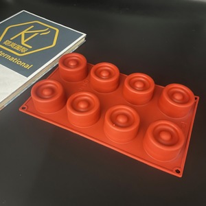 แม่พิมพ์อบขนมซิลิโคนเกรดอาหารรูปทรงครึ่งวงกลม 8 ช่อง ยี่ห้อ <span class=keywords><strong>KaiLan</strong></span> ปลอดภัยสำหรับเตาอบและเครื่องล้างจาน เหมาะสำหรับทำมูสแบบชั้นๆ - Product Image 4