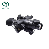 Lunettes de vision nocturne LinduNV Thermal Image Fusion PVS7 prenant en charge l'alimentation externe, plusieurs modes NVG