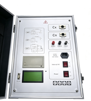 Testeur de perte diélectrique à conversion de fréquence automatique HVD JS28 0,5 à 10 kV pour test d'isolation des bagues de transformateur et des parafoudres