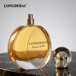 En Stock, Botellas de Perfume de Vidrio Vacías de 30ml, 50ml, 100ml, Botella de Perfume de Lujo con Atomizador para Mujer - Product Image 2
