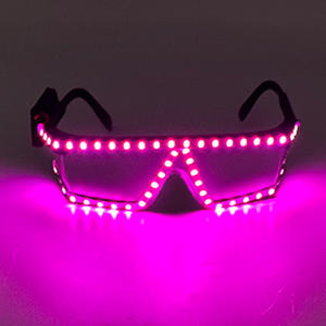 Nuovo Design di Halloween festa di natale cyberpunk luminoso luminoso luce fino a occhiali - Product Image 6