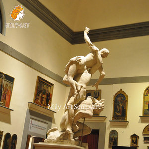 A grandezza naturale classico intagliato a mano famosa scultura stupro della donna sabina <span class=keywords><strong>statua</strong></span> in <span class=keywords><strong>marmo</strong></span> bianco - Product Image 6