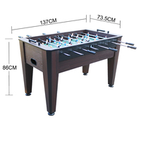 Personnalisé Offres Spéciales 5ft Portable MDF baby-foot intérieur vente en gros table de football de l'usine pas cher maison jeu de baby-foot