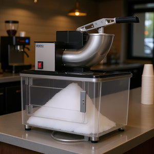 Machine à glace pilée électrique commerciale Vevor 661LBS H en acier inoxydable pour usage professionnel - Product Image 2