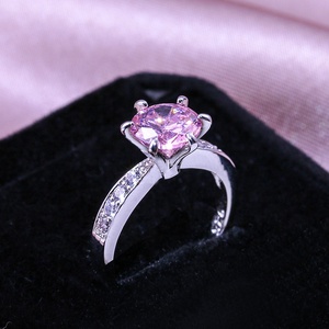 <span class=keywords><strong>Bague</strong></span> <span class=keywords><strong>solitaire</strong></span> 3 couleurs Bijou cz <span class=keywords><strong>Fine</strong></span> Wedding Band Rings for women Bridal Engagement Party Jewelry - Product Image 2