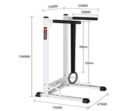Station de barres de musculation réglable robuste pour salle de sport à domicile - Barres parallèles multifonctionnelles pour l'entraînement musculaire