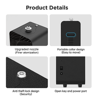 Diffuseur d'huiles essentielles intelligent sans eau CNUS AS3000S, parfum aromatique, filtration multiple, télécommande par application