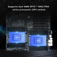 New Server Motherboard Support Dual AMD EPYC 7002/7003 Series Processors Other Socket SATA 16xDDR4 PCIe 4.0 X16 Slot