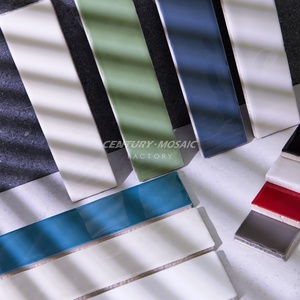 Век мозаика 50*200 мм ручной работы керамическая настенная плитка Метро полированная волнистая поверхность для кухни или ванной - Product Image 4