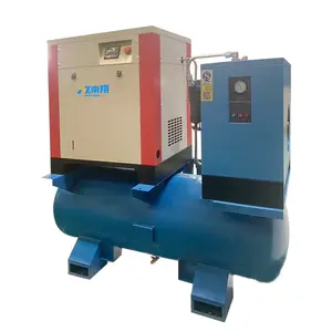 Hot-Seller Screw Air Compressor 13bar 3.7kw-7.5kw Slient Tank And Dryer With Ce Screw Type Air Compressor