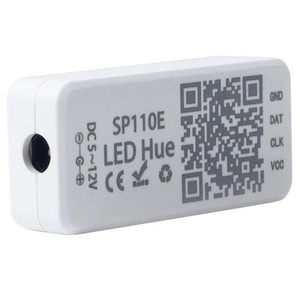 Controlador de <span class=keywords><strong>luz</strong></span> de píxeles inalámbrico SP110E WS2811 WS2812B ws2812 regulador de intensidad SK6812 RGB RGBW APA102 WS2801 pixeles tira de <span class=keywords><strong>Led</strong></span> IOS Android - Product Image 4