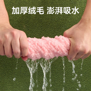 Gants absorbants pour animaux de compagnie Sozhuo, serviette de bain pour chien en microfibre, gant de nettoyage magique pour le toilettage - Product Image 5