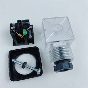 Solenoid Valve Hydraulic <b>Junction</b> <b>Box</b> PG9 Thread 2+1GND 3+1GND Connector - Product Image 2