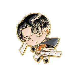 Pin esmaltado de Anime japonés, alfileres de <span class=keywords><strong>ataque</strong></span> <span class=keywords><strong>a</strong></span> Titan, insignia de dibujos animados, decoración de mochila, solapa, joyerí<span class=keywords><strong>a</strong></span>, accesorios de regalo - Product Image 3