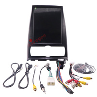 Lecteur DVD de voiture multimédia à écran tactile pour Hyundai Rohens Coupe & Genesis Coupe GPS Navigation 2005-2010