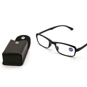 ราคาถูกTRแว่นตาสำหรับชาย<span class=keywords><strong>End</strong></span>ผู้หญิงReadyสต็อกสีน้ำเงินเข้มพับแว่นตาแว่นตากรณี - Product Image 5