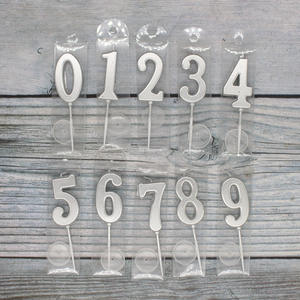 Velas de número de parafina sin humo ecológicas de lujo para cumpleaños, Halloween, Navidad, fiestas de Año Nuevo, deseos al por mayor - Product Image 6