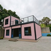 Casas Contenedor Prefabricadas de Lujo Modernas, Desmontables, Modulares, Transpirables, Ecológicas y Reciclables de 20 y 40 pies para Hoteles y Oficinas