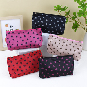 Nueva Bolsa de Maquillaje de Viaje para Mujer, Estilo Coreano, Linda, Resistente al Agua, con Cierre, Plegable - Product Image 1