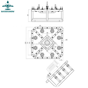 Coloré LED lumière Étang <span class=keywords><strong>Jardin</strong></span> décoration de fontaine de <span class=keywords><strong>bassin</strong></span> d'eau - Product Image 6
